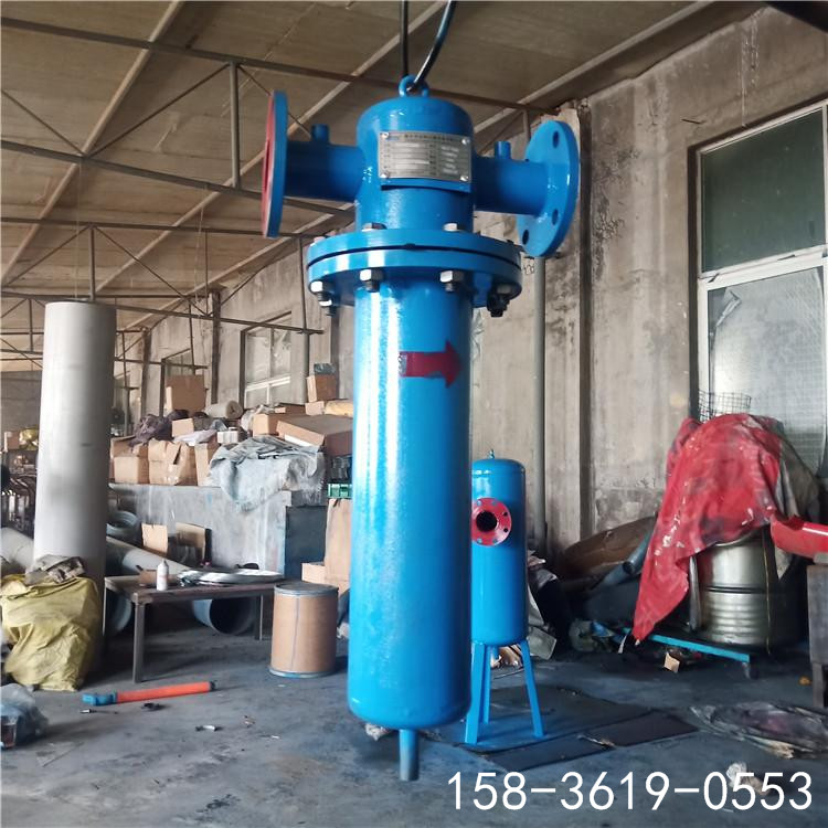 立式蒸汽气水分离器、侧进上出蒸汽气液分离器