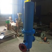 不锈钢旋风汽水分离器DN100 DN200 法兰旋风式汽水分离器
