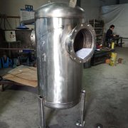 口径200旋风式气水分离器 处理甲烷气体用旋风式汽水分离器
