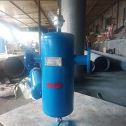 DN100管道蒸汽旋风式除水汽水分离器 DN200板式汽水分离器
