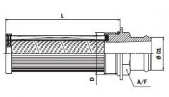 HP3203A25VN翡翠顶轴油泵出口过滤器滤芯